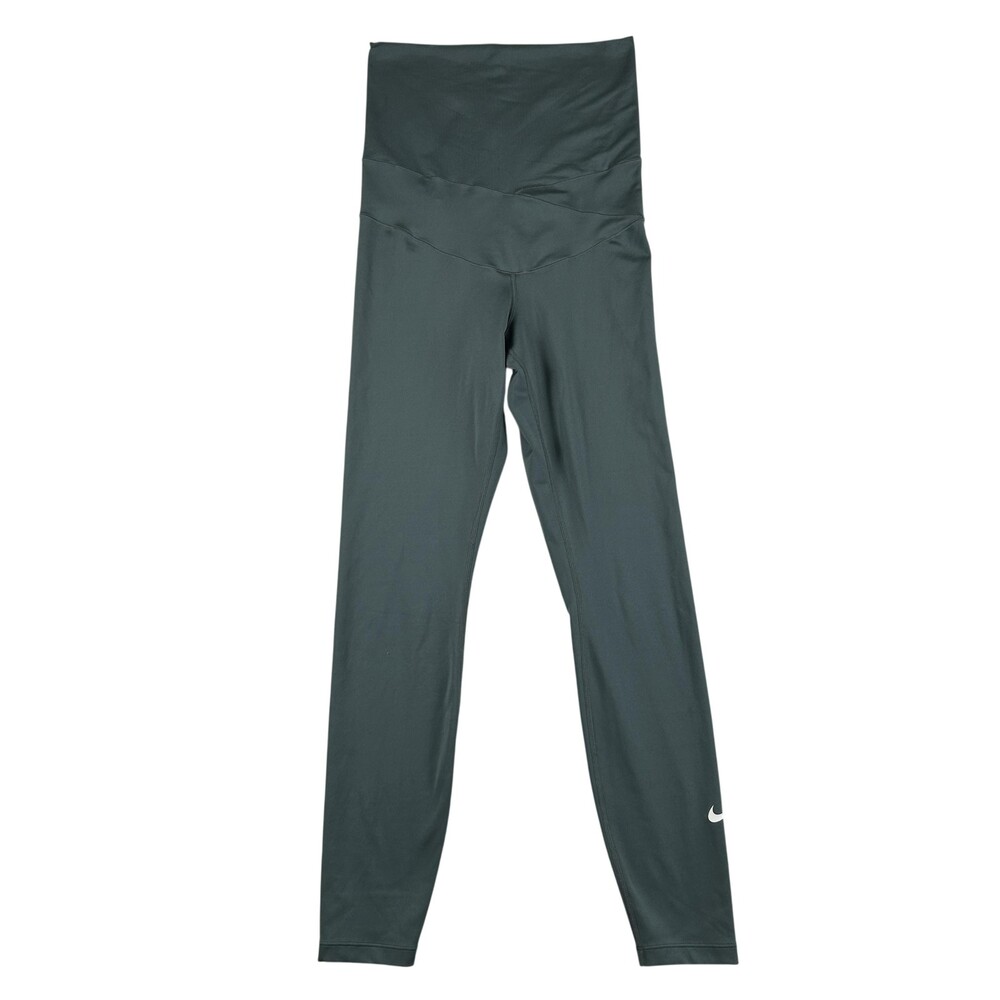 Nike Maternity Leggings Womens Small Dri-FIT High Rise Ankle Skinny Yoga Gym